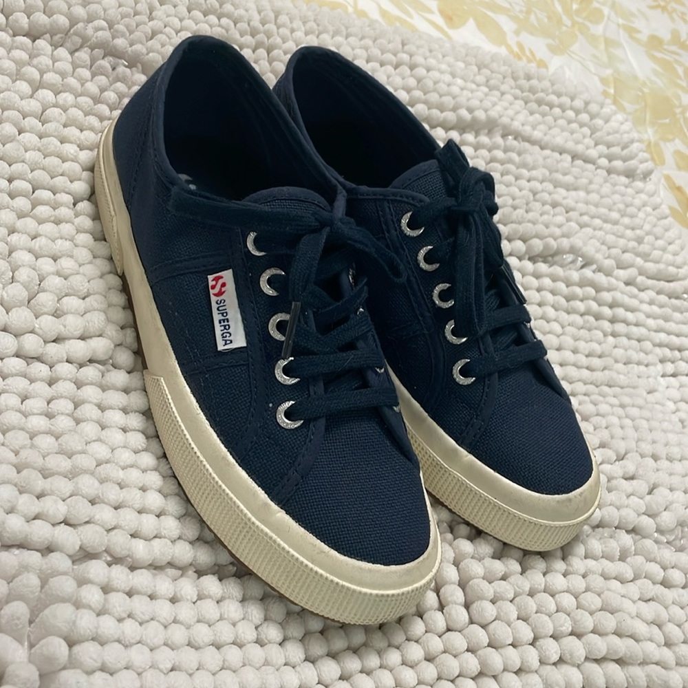 Superga. Wore once around the house.